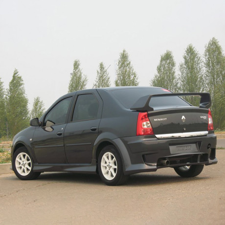 Аэродинамический обвес "Power DM" (вариант №2, увеличенный клиренс) для Renault Logan (фаза 2)(2009-2016) купить недорого с доставкой в Румянцево